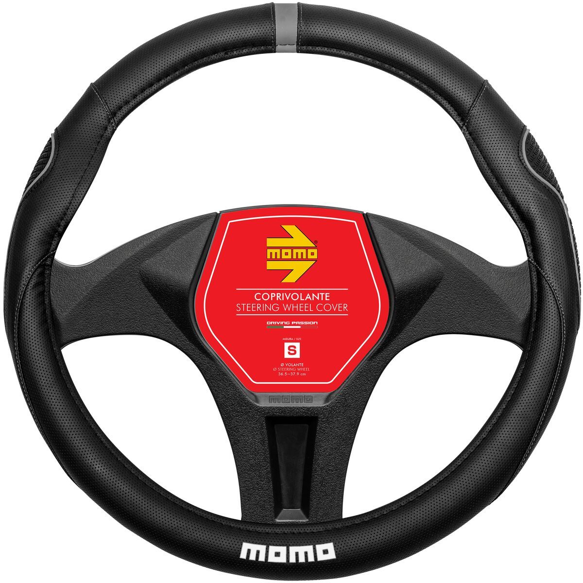 KALINDRA | BB. Steering Wheel Cover MOMO MOMLSWC014BGS Grey