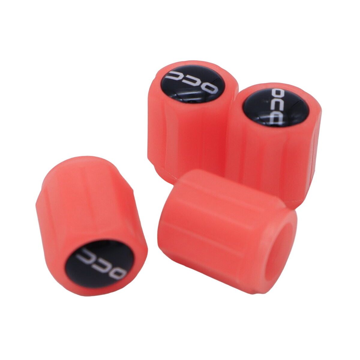 KALINDRA | BB. Set of Plugs and Sockets OCC Motorsport OCCLEV001 4 Units Fluorescent Red