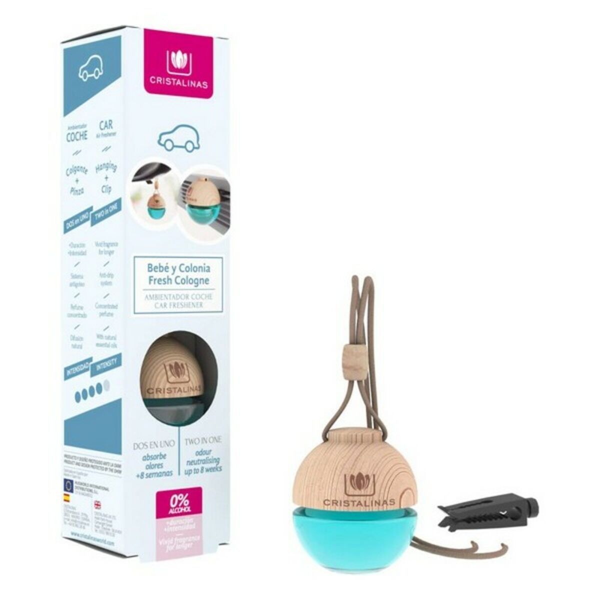 KALINDRA | BB. Car Air Freshener Cristalinas Baby (6 ml)