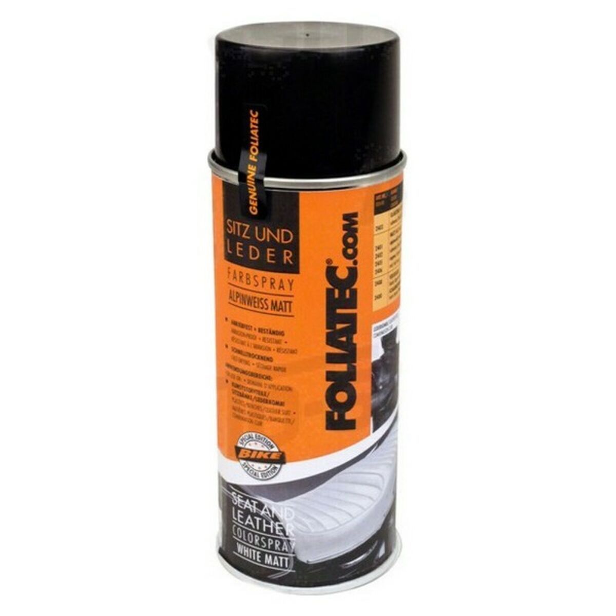 KALINDRA | BB. Spray paint Foliatec 2403 Black Leather