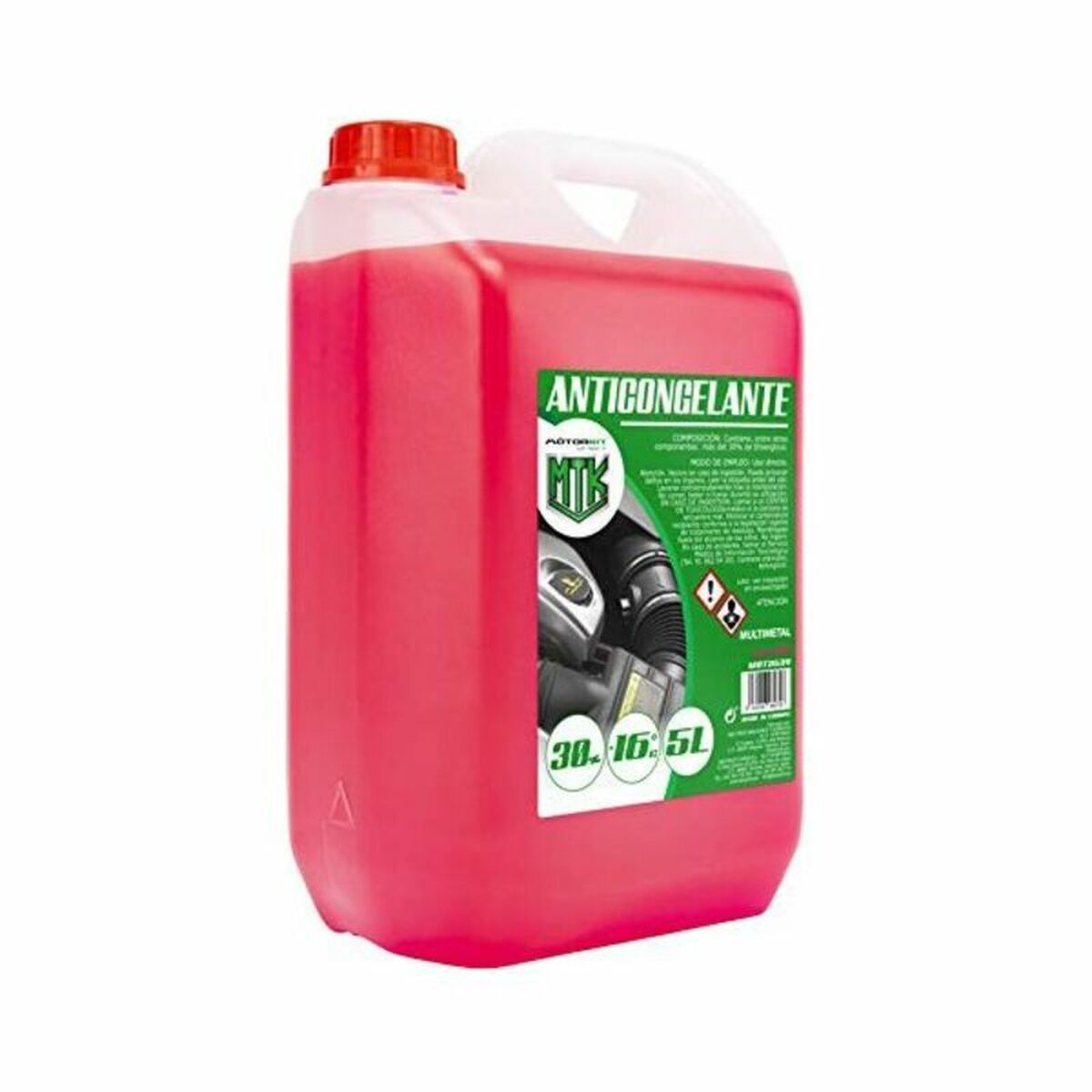 KALINDRA | BB. Antifreeze Motorkit -16º 30% Pink (5 L)