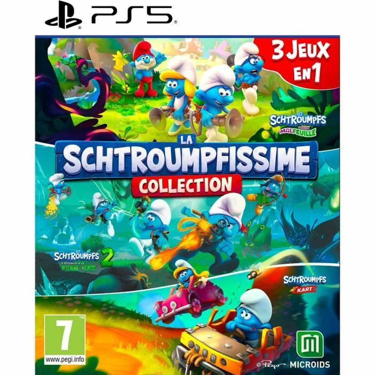 KALINDRA | BB. PlayStation 5 Video Game Microids La Schtroumpfissime Collection