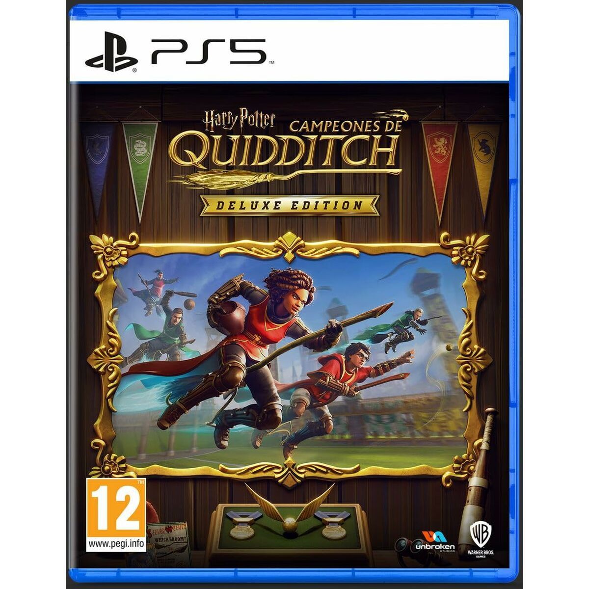 KALINDRA | BB. PlayStation 5 Video Game Sony HARRY POTTER CAMPEONES DE QUIDDITCH