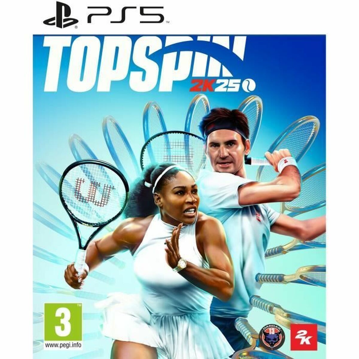 KALINDRA | BB. PlayStation 5 Video Game 2K GAMES Top Spin 2K25 (FR)