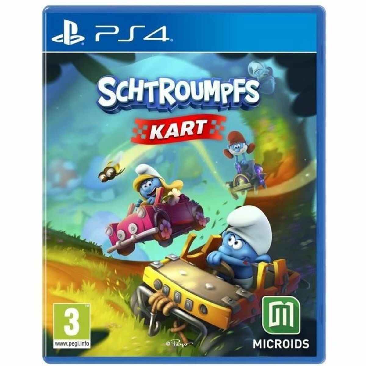 KALINDRA | BB. PlayStation 4 Video Game Microids The Smurfs - Kart