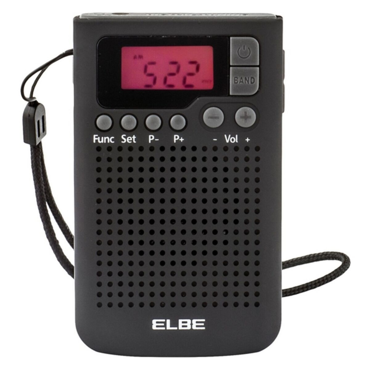 KALINDRA | BB. Transistor Radio ELBE RF-93 AM/FM Black