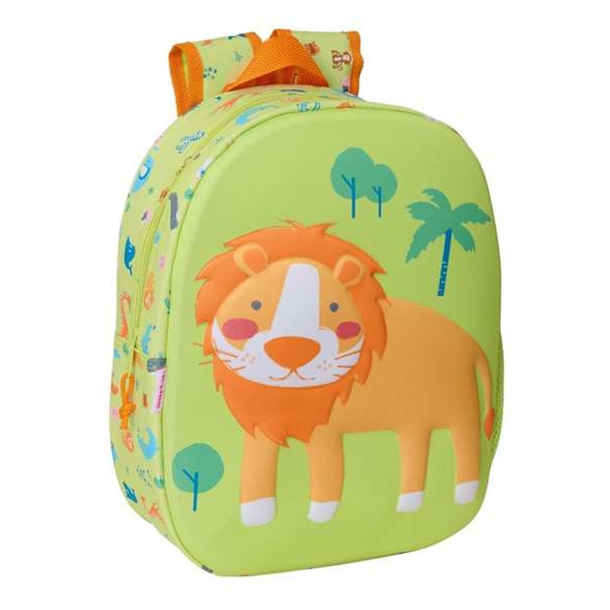 KALINDRA | BB. Schulrucksack 3D Safta 27 x 33 x 10 cm Löwe