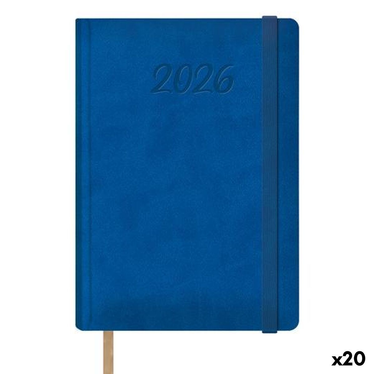 KALINDRA | BB. Diary DOHE SAMBA Blue 1/4 15 x 21 cm 2026 (20 Units)