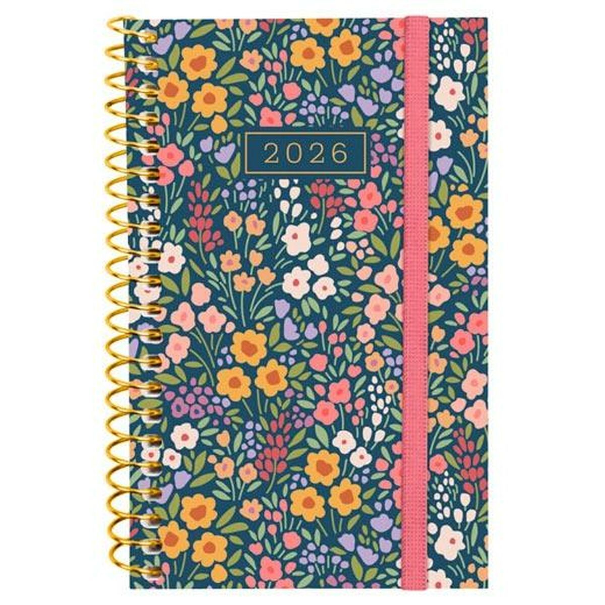 KALINDRA | BB. Diary Finocam DESIGN COLLECTION Flora Mini 7,9 x 12,7 cm 2026
