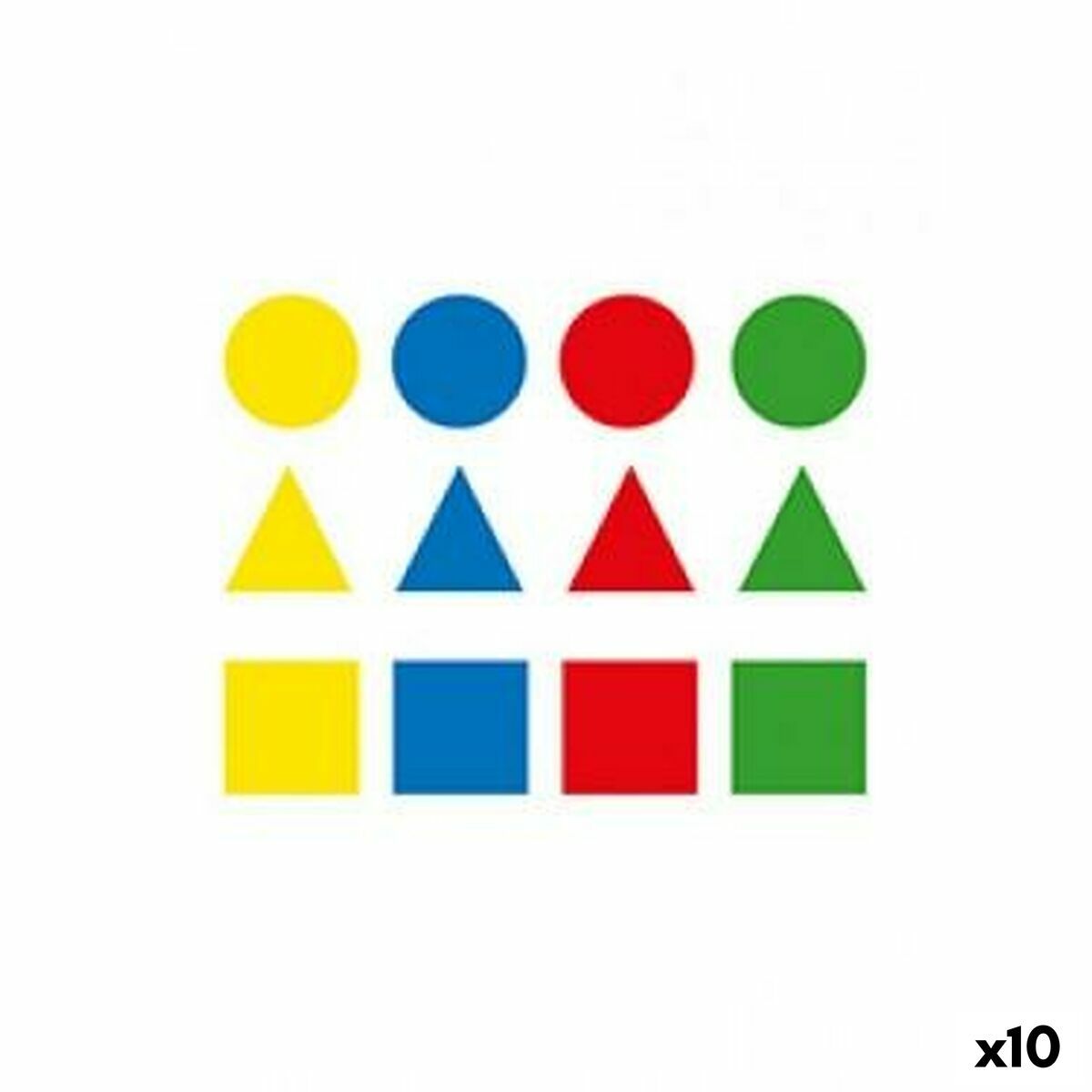 KALINDRA | BB. Stickers Apli Gomets Multicolour Geometric 12 Sheets (10 Units)