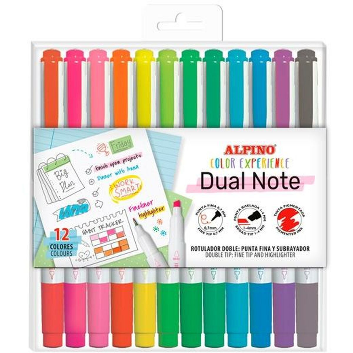 KALINDRA | BB. Felt-tip pens Alpino Multicolour