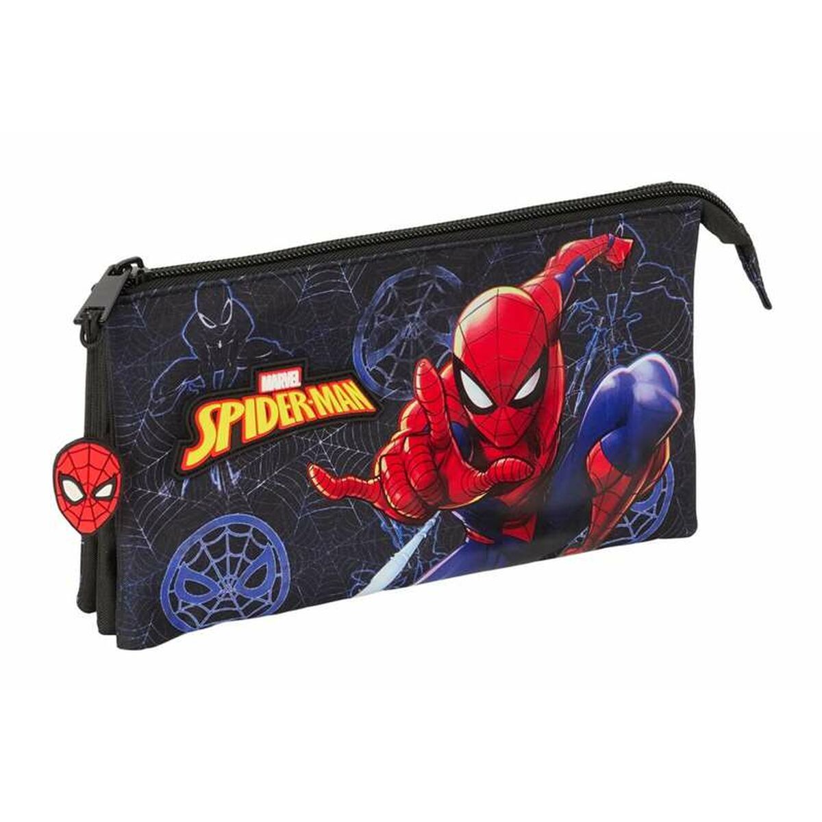 KALINDRA | BB. Holdall Spider-Man Attack Black 22 x 12 x 3 cm