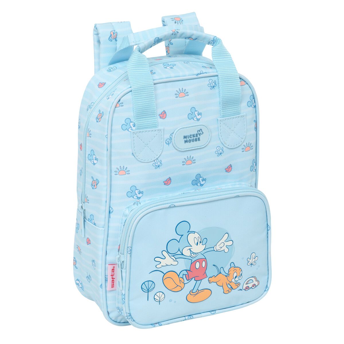 KALINDRA | BB. Child bag Mickey Mouse Clubhouse Baby Light Blue 20 x 28 x 8 cm