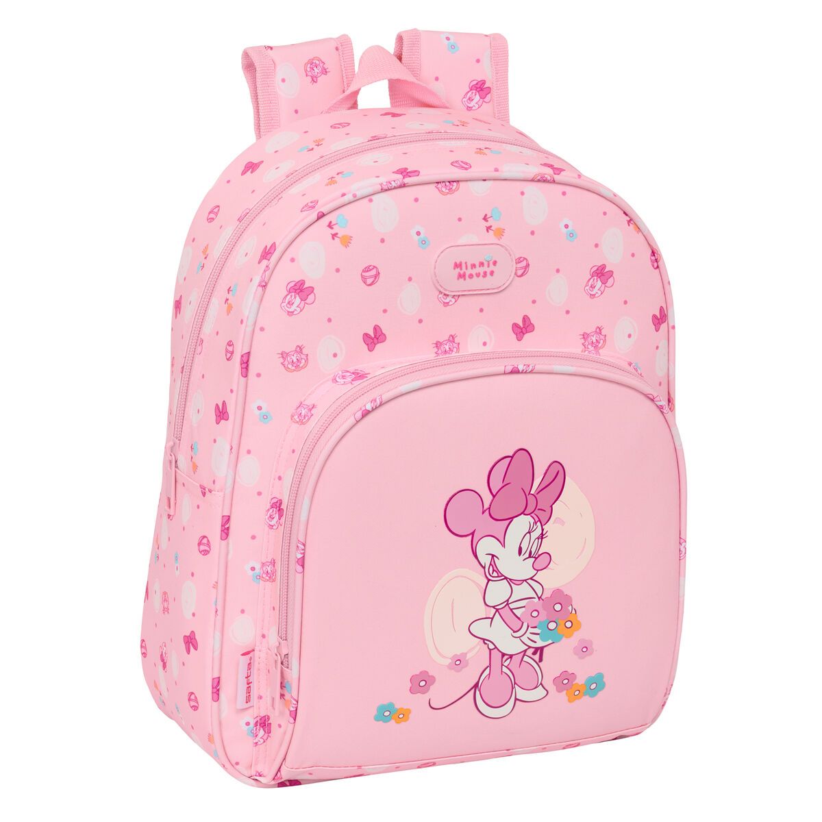 KALINDRA | BB. Child bag Minnie Mouse Baby Pink 28 x 34 x 10 cm
