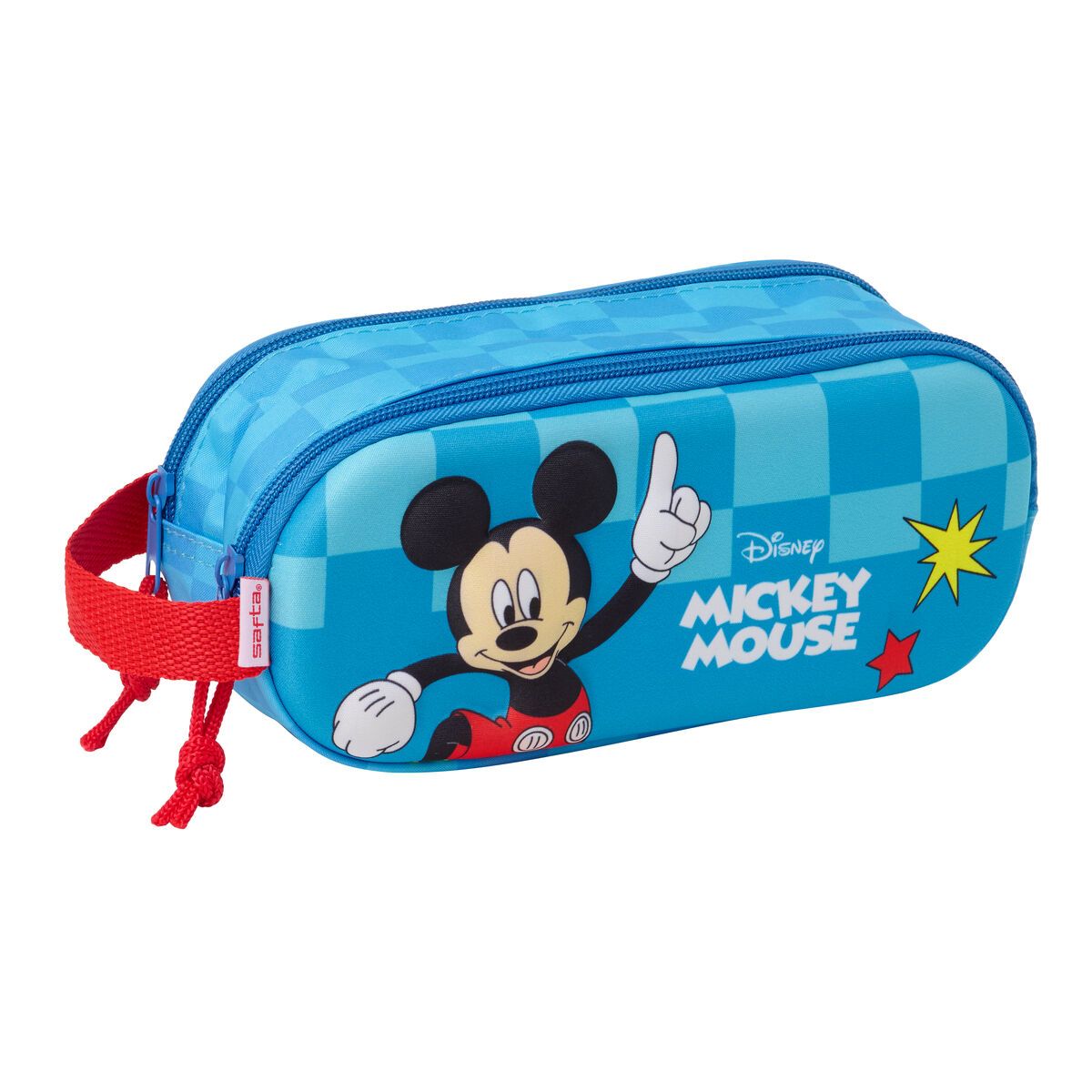 KALINDRA | BB. Double Carry-all Mickey Mouse Clubhouse Blue 21 x 8 x 6 cm 3D