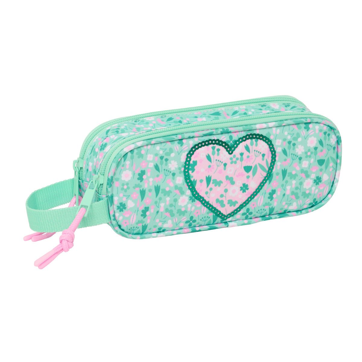 KALINDRA | BB. Double Carry-all Safta Cuore Mint 21 x 8 x 6 cm
