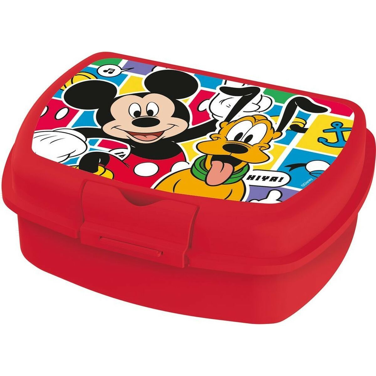 KALINDRA | BB. Lunchbox Mickey Mouse CZ11370 Red Plastic
