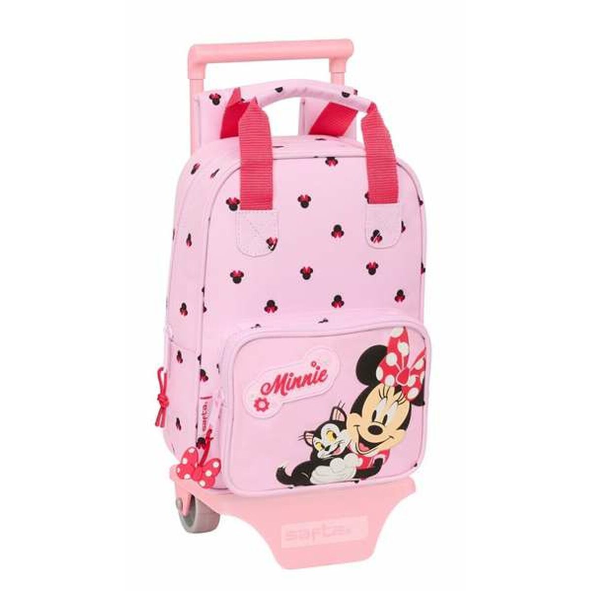 KALINDRA | BB. School Rucksack with Wheels Minnie Mouse 20 x 28 x 8 cm