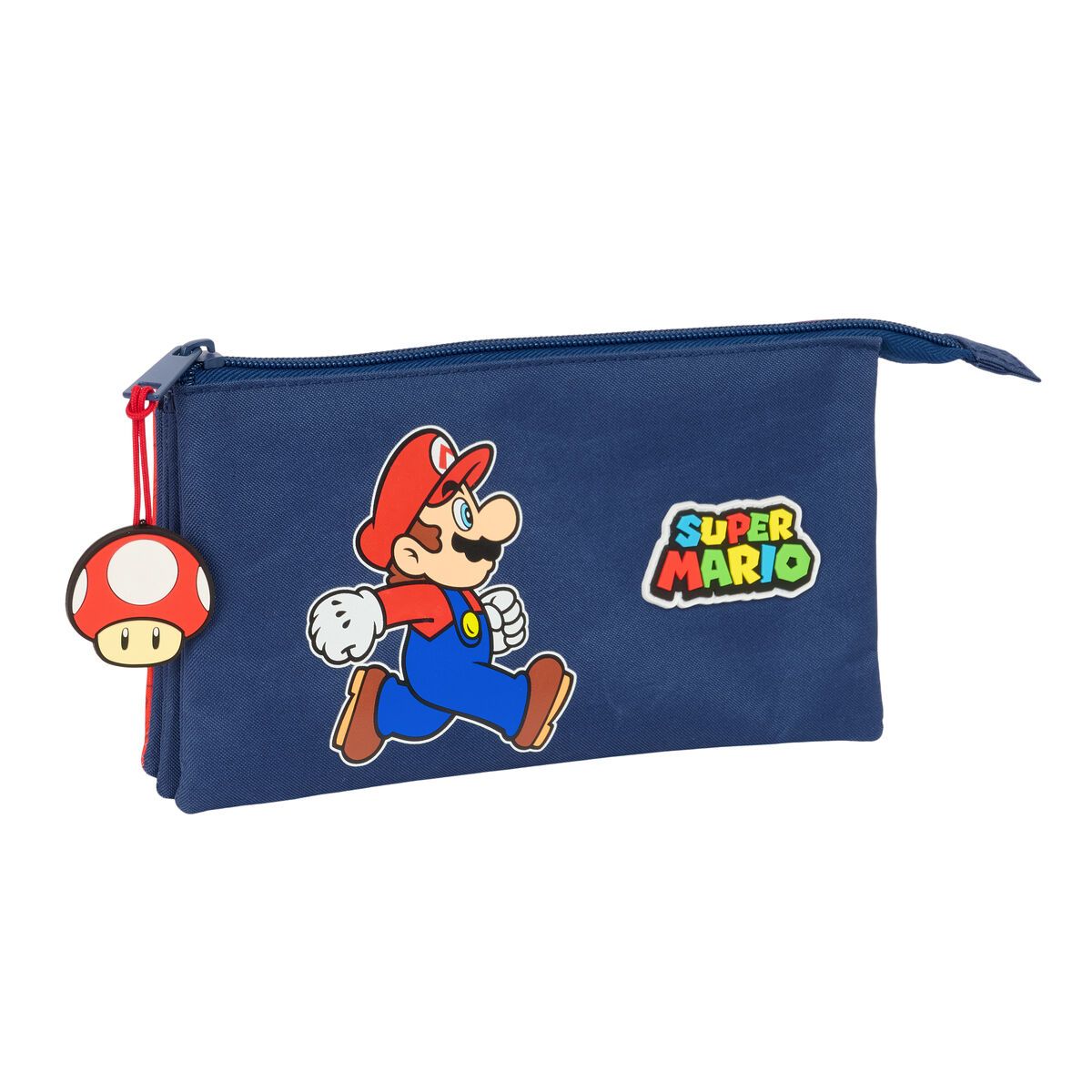 KALINDRA | BB. Triple Carry-all Super Mario Trick Red Dark blue 22 x 12 x 3 cm