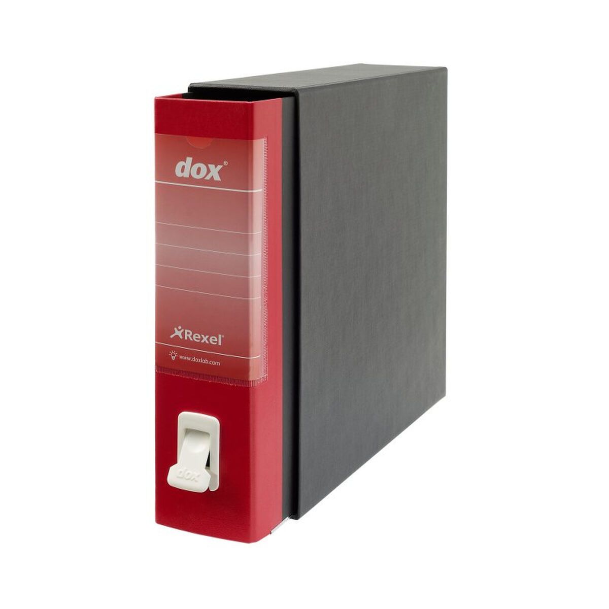 KALINDRA | BB. Refillable storage binder Rexel Dox 2 Red A4 Cardboard Recycled