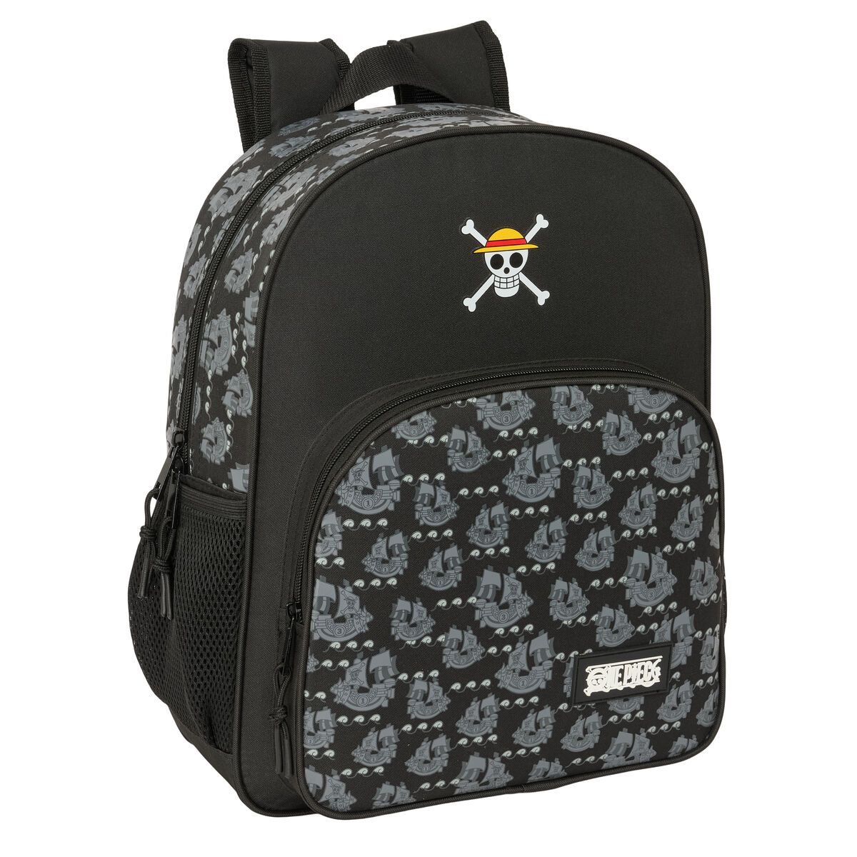 KALINDRA | BB. School Bag One Piece Pirates Black 32 x 38 x 12 cm