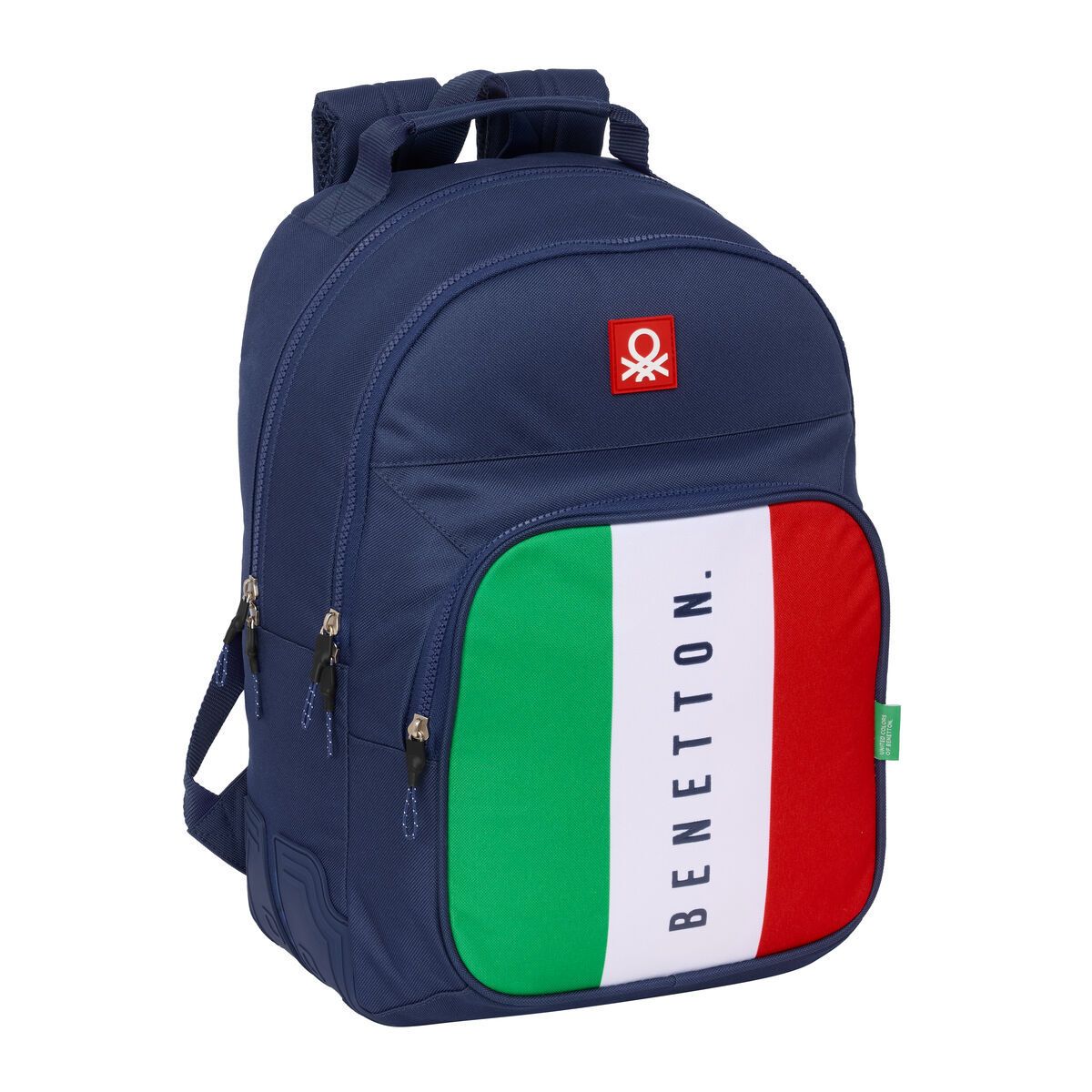 KALINDRA | BB. School Bag Benetton Flag Navy Blue 32 x 42 x 15 cm