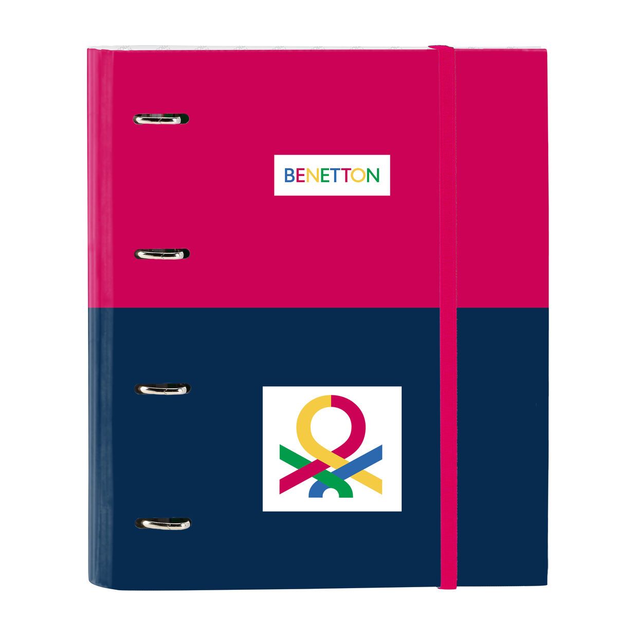 KALINDRA | BB. Ring binder Benetton Cherry Cherry Navy Blue 27 x 32 x 3.5 cm