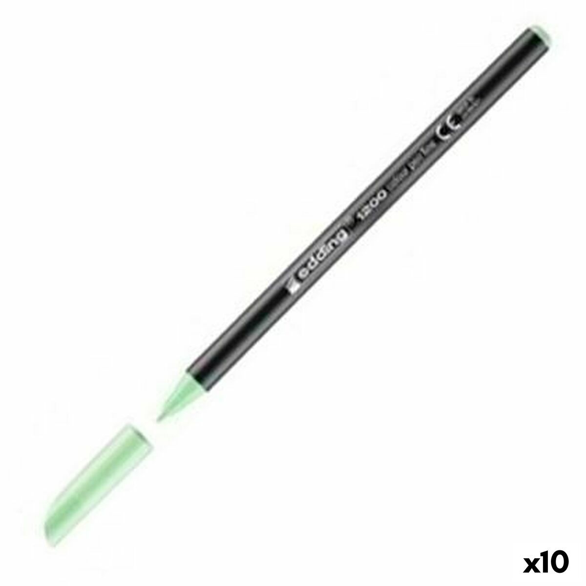 KALINDRA | BB. Felt-tip pens Edding 1200 Light Green (10 Units)