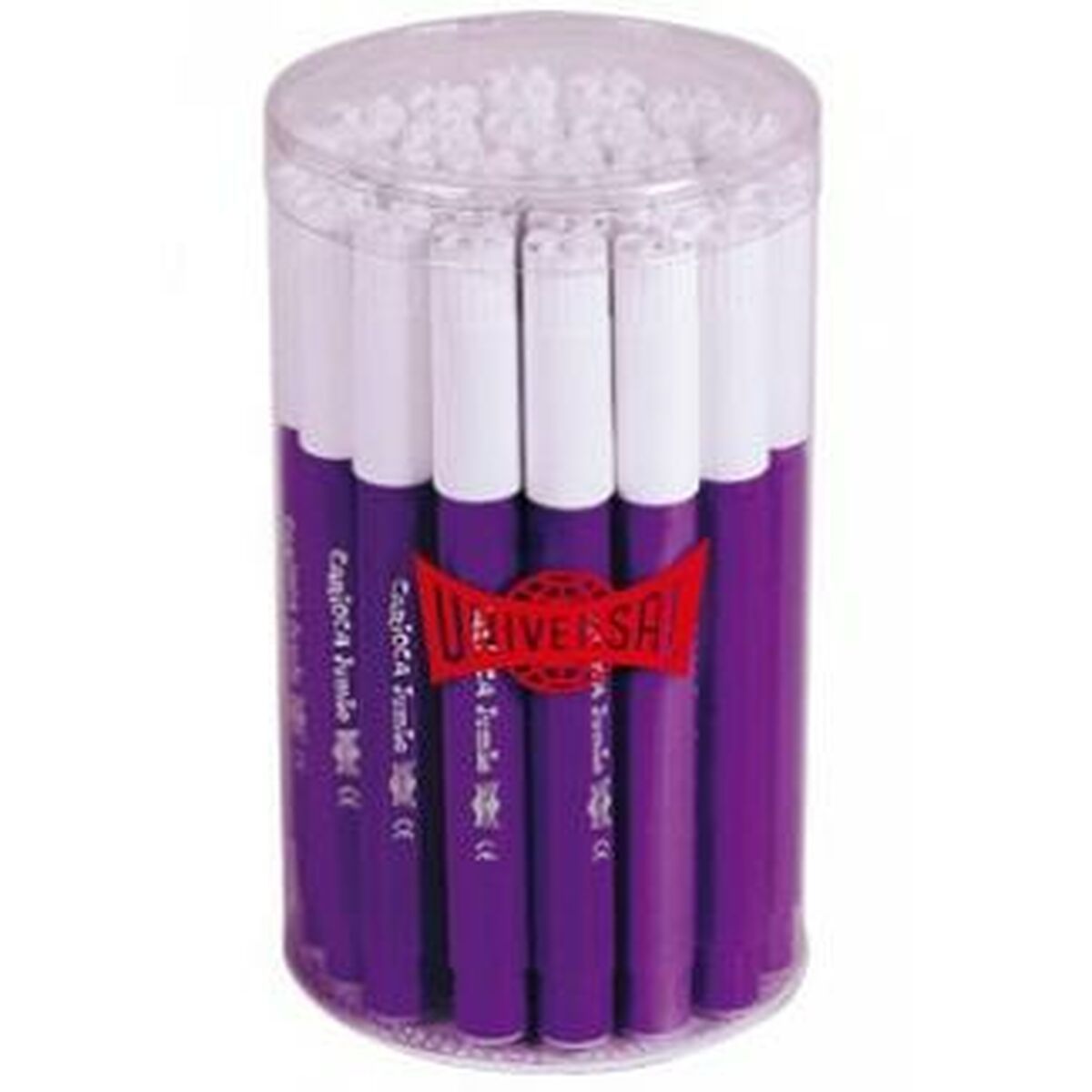 KALINDRA | BB. Felt-tip pens Carioca Jumbo Lilac 30 Units