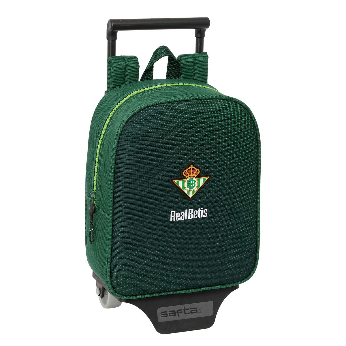 KALINDRA | BB. School Rucksack with Wheels Real Betis Balompié Green 22 x 27 x 10 cm