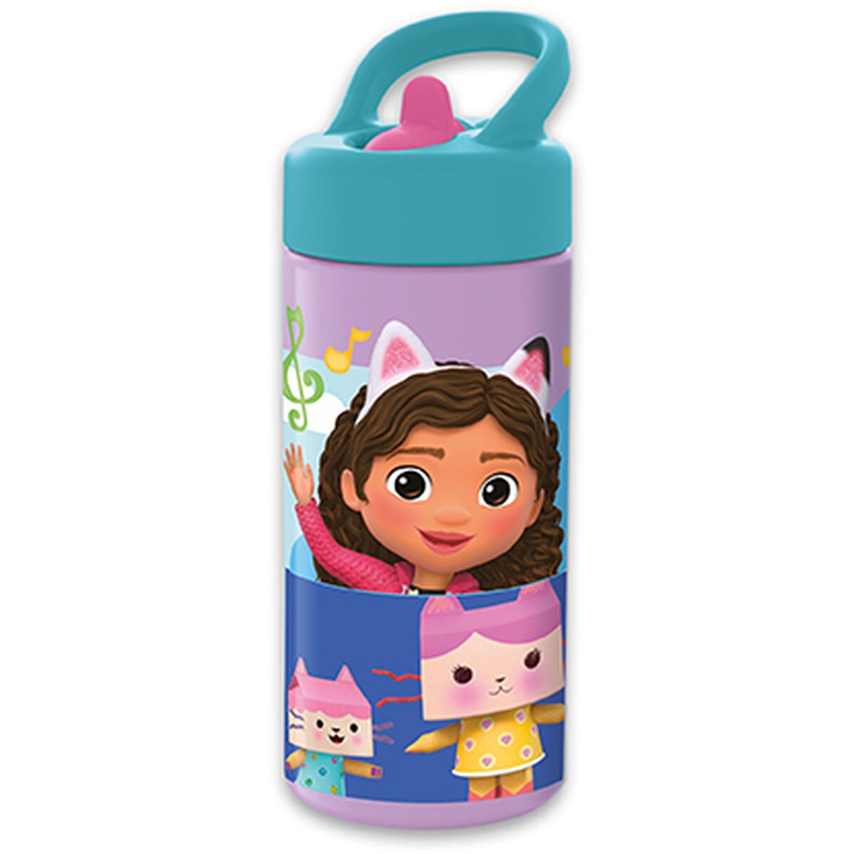 KALINDRA | BB. Water bottle Gabby's Dollhouse Party Pink PVC 410 ml