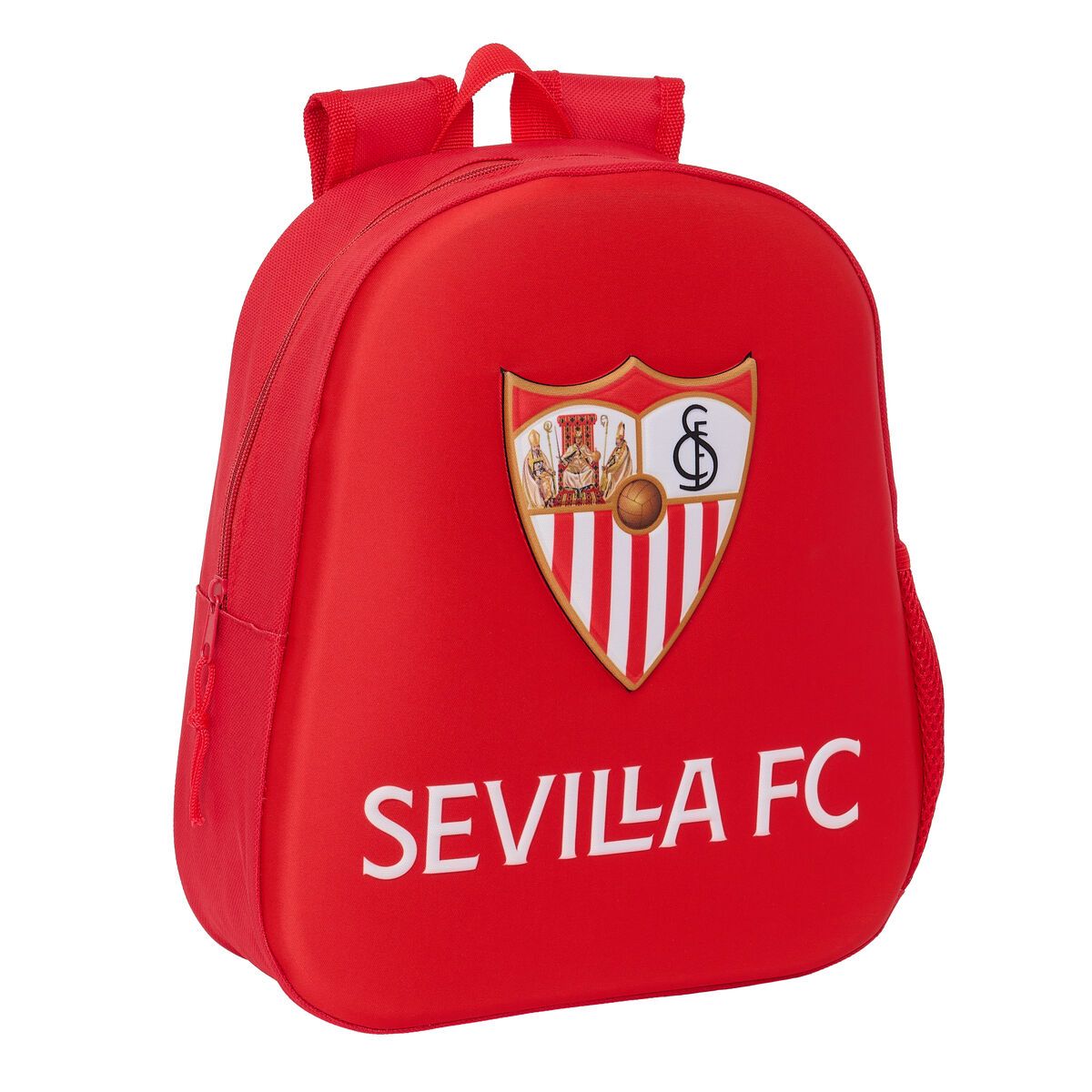 KALINDRA | BB. 3D Child bag Sevilla Fútbol Club Red 27 x 33 x 10 cm
