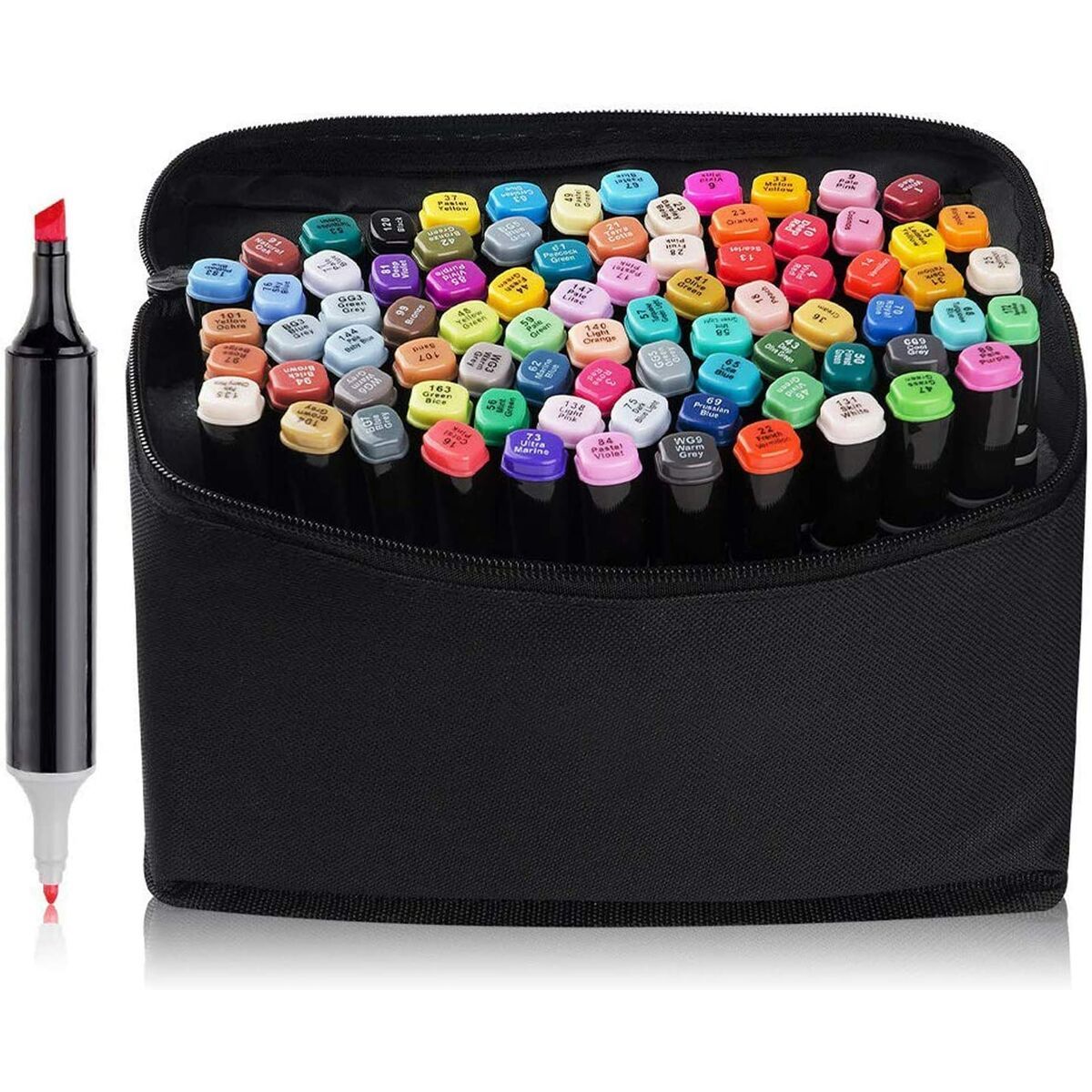 KALINDRA | BB. Felt-tip pens Alex Bog Luxury Multicolour 80 Pieces Double-ended