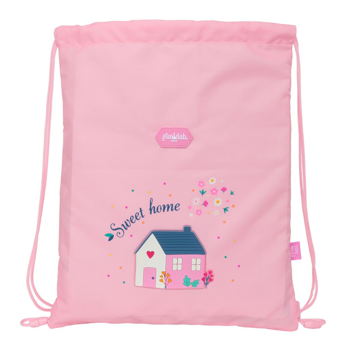 KALINDRA | BB. Backpack with Strings Glow Lab Sweet home Pink 26 x 34 x 1 cm