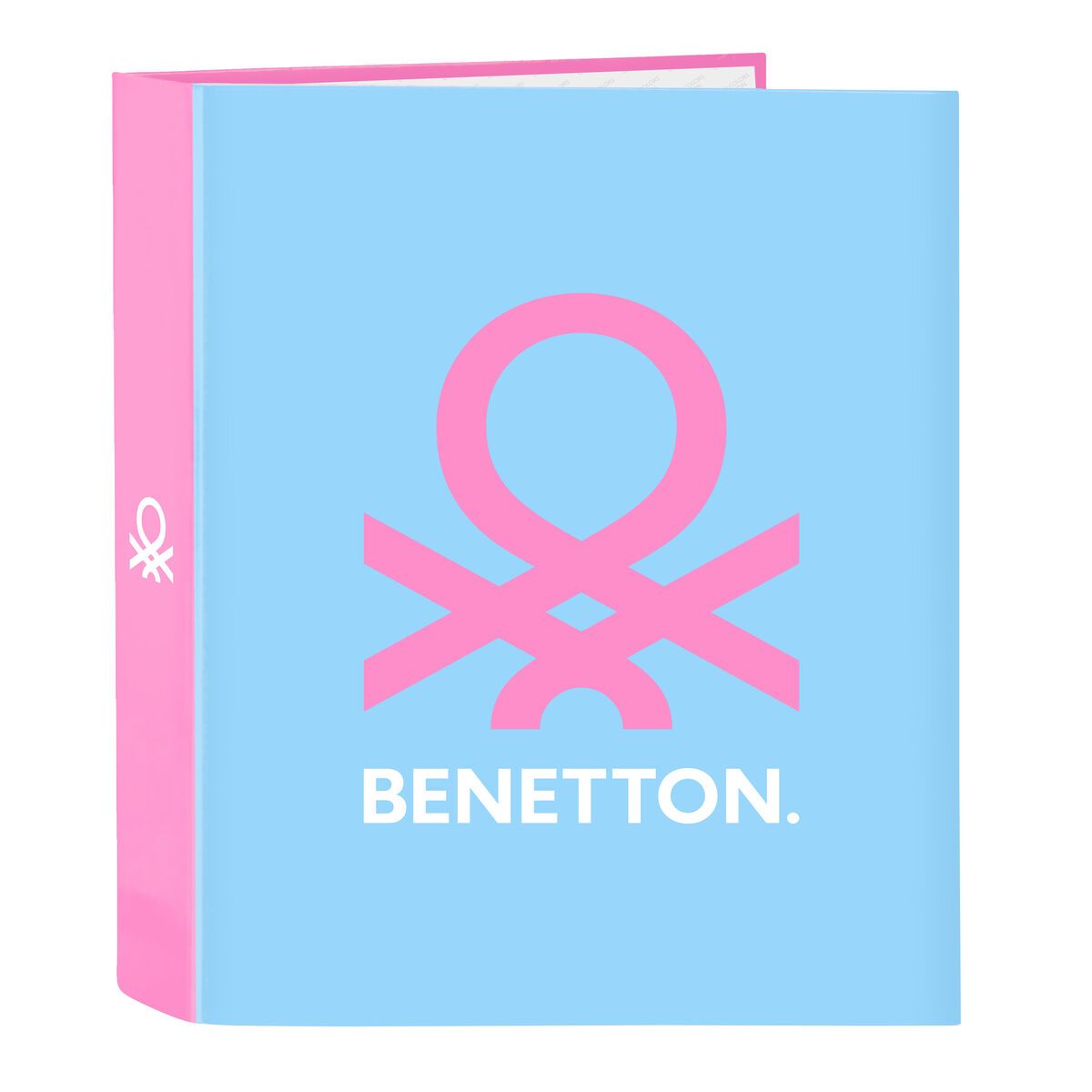 KALINDRA | BB. Ring binder Benetton Spring Pink Sky blue A4 27 x 33 x 6 cm