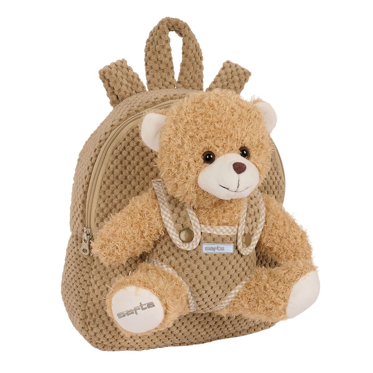KALINDRA | BB. Child bag Safta Teddy Bear Brown 23 x 27 x 7,5 cm