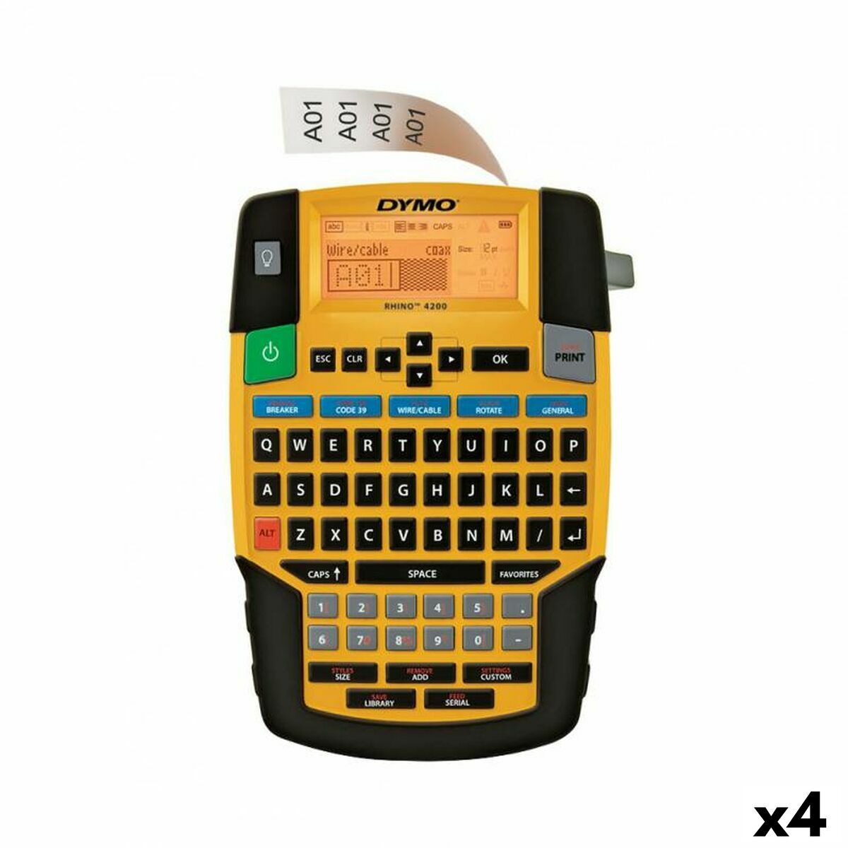 KALINDRA | BB. Portable Electric Label Maker Dymo 4200 (4 Units)