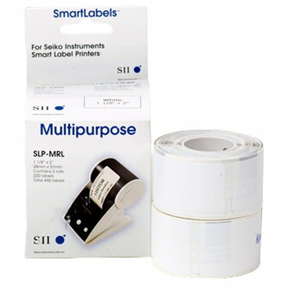 KALINDRA | BB. Printer Labels Seiko SLP-MRL White (2 Units)