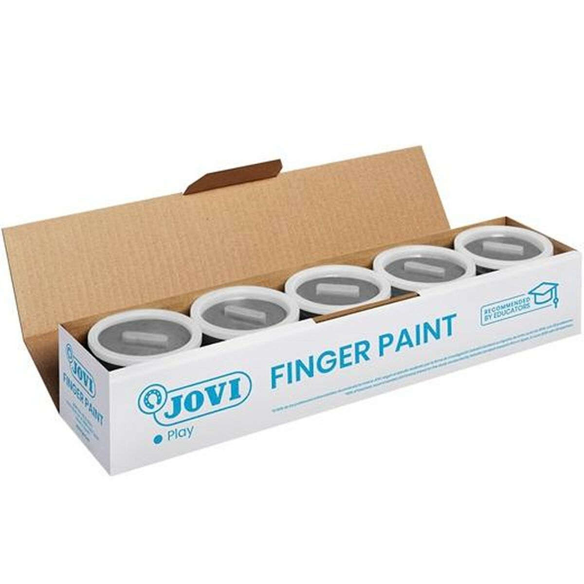 KALINDRA | BB. Finger Paint Jovi Finger Paint Black 5 Pieces 125 ml