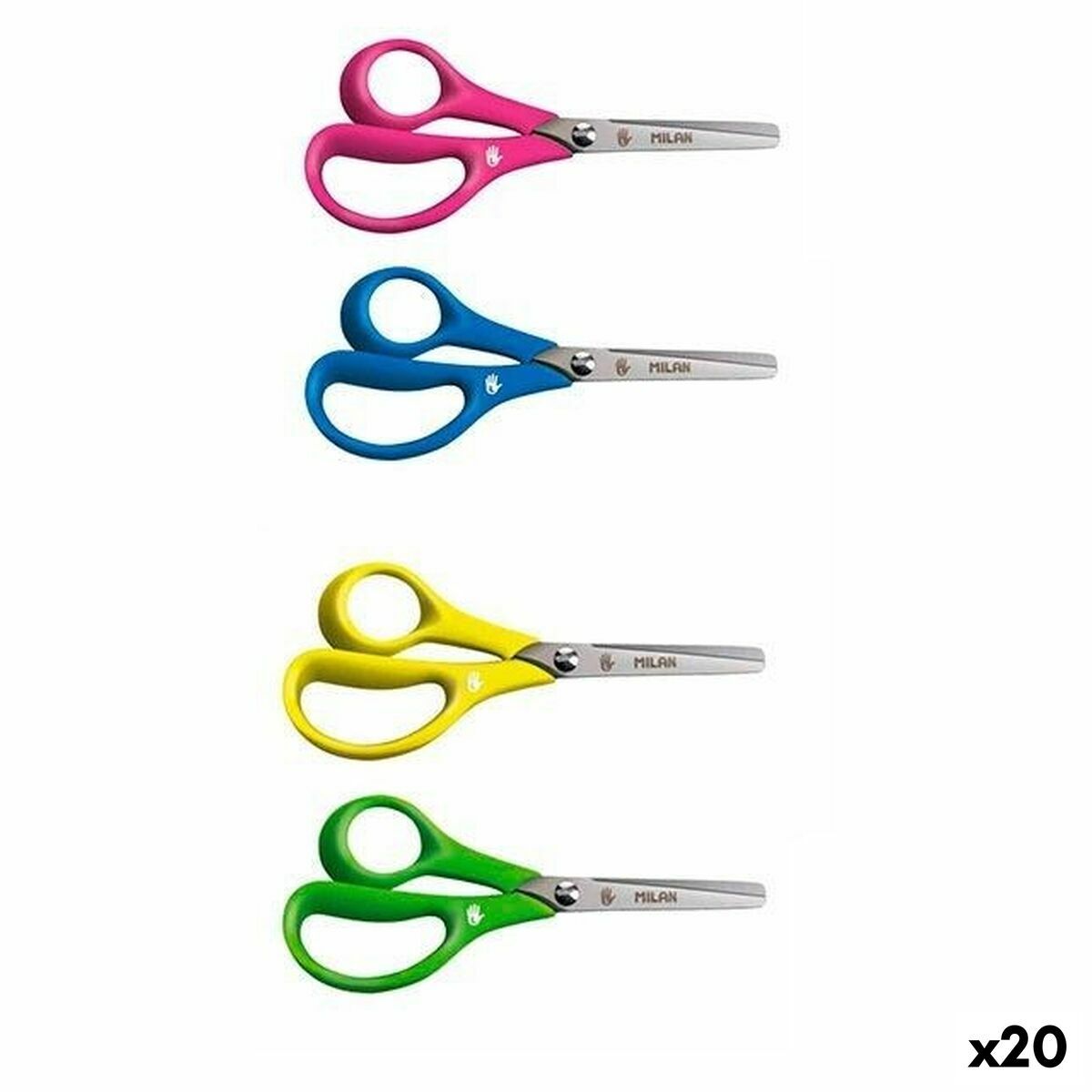 KALINDRA | BB. Scissors Milan Stainless steel 14 cm (20 Units)