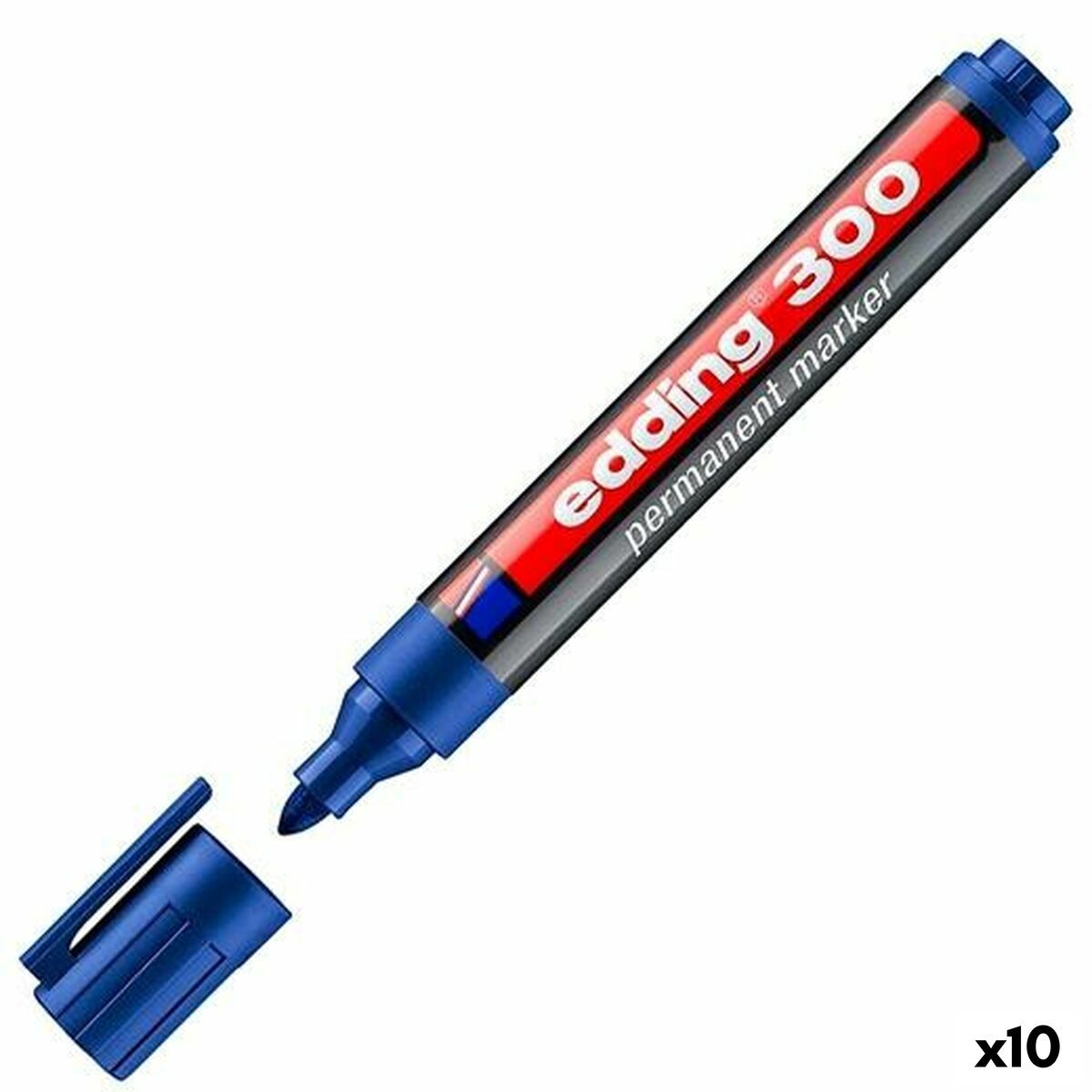 KALINDRA | BB. Permanent marker Edding 300 Blue (10 Units)