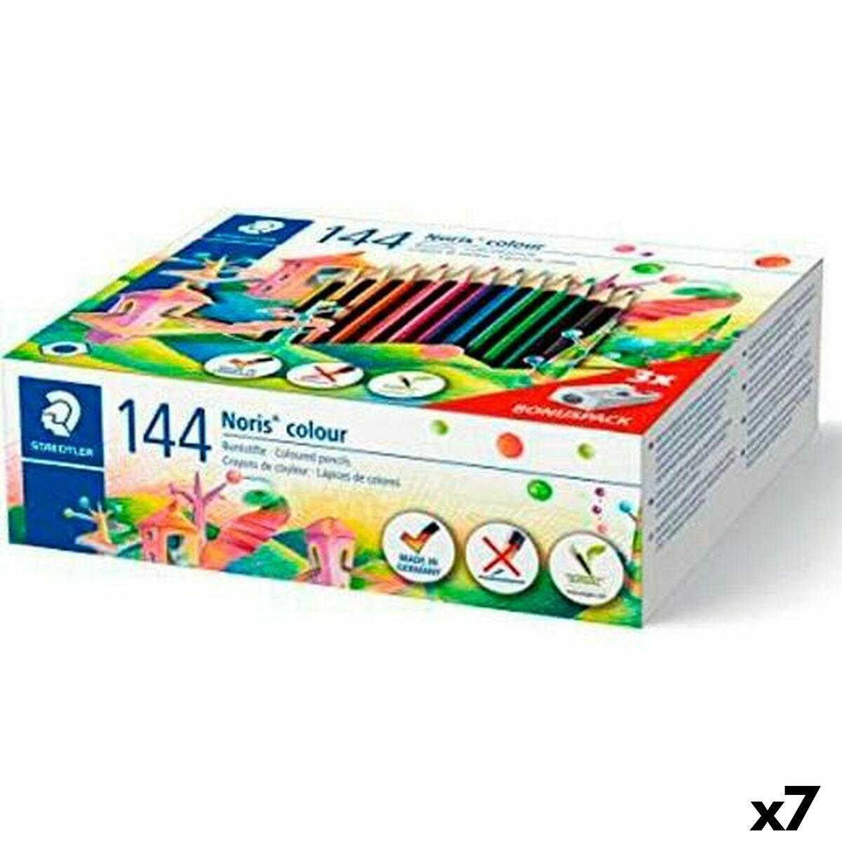 KALINDRA | BB. Colouring pencils Staedtler Noris Colour Wopex Set (7 Units)