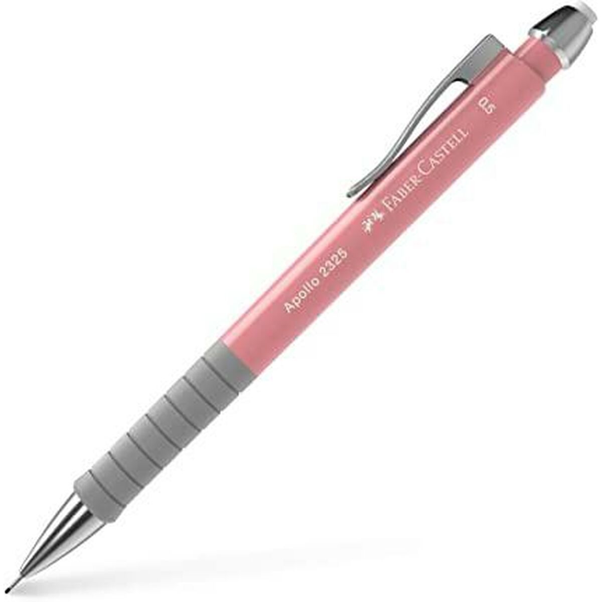 KALINDRA | BB. Pencil Lead Holder Faber-Castell Apollo 2325 Pink 0,5 mm (5 Units)