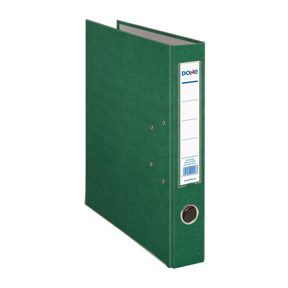 KALINDRA | BB. Lever Arch File DOHE Archicolor A4 Narrow Green 28,5 x 32 x 45 cm (12 Units)