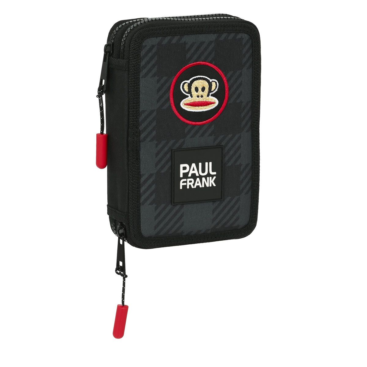KALINDRA | BB. School Case with Accessories Paul Frank Campers Black 12.5 x 19.5 x 4 cm (28 Pieces)