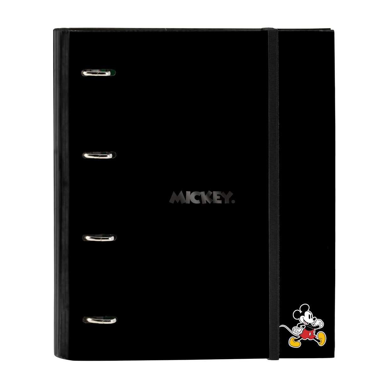 KALINDRA | BB. Ring binder Mickey Mouse Clubhouse Black 27 x 32 x 3.5 cm
