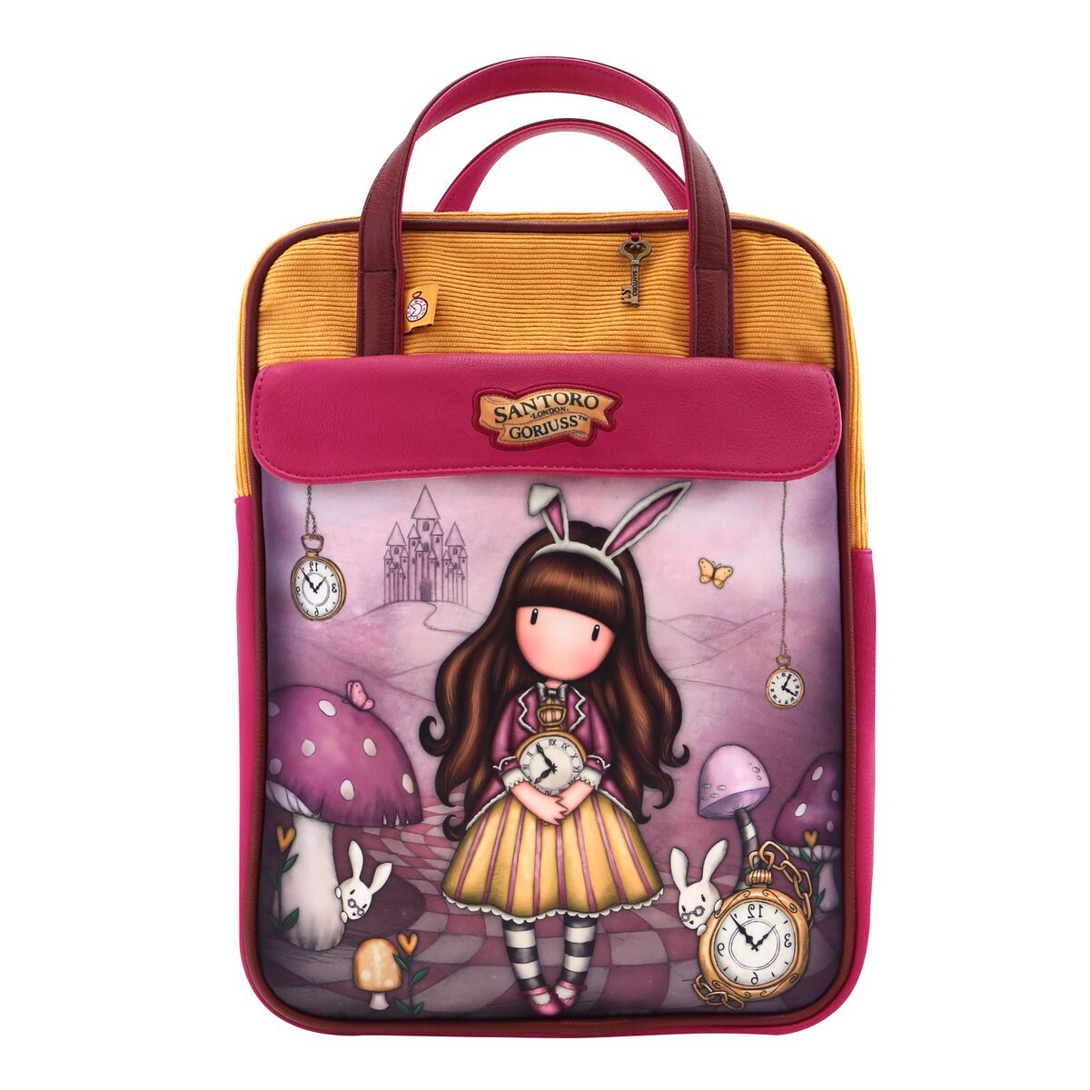 KALINDRA | BB. Rucksack Gorjuss Just one second Salmon (27 x 10 x 37 cm)