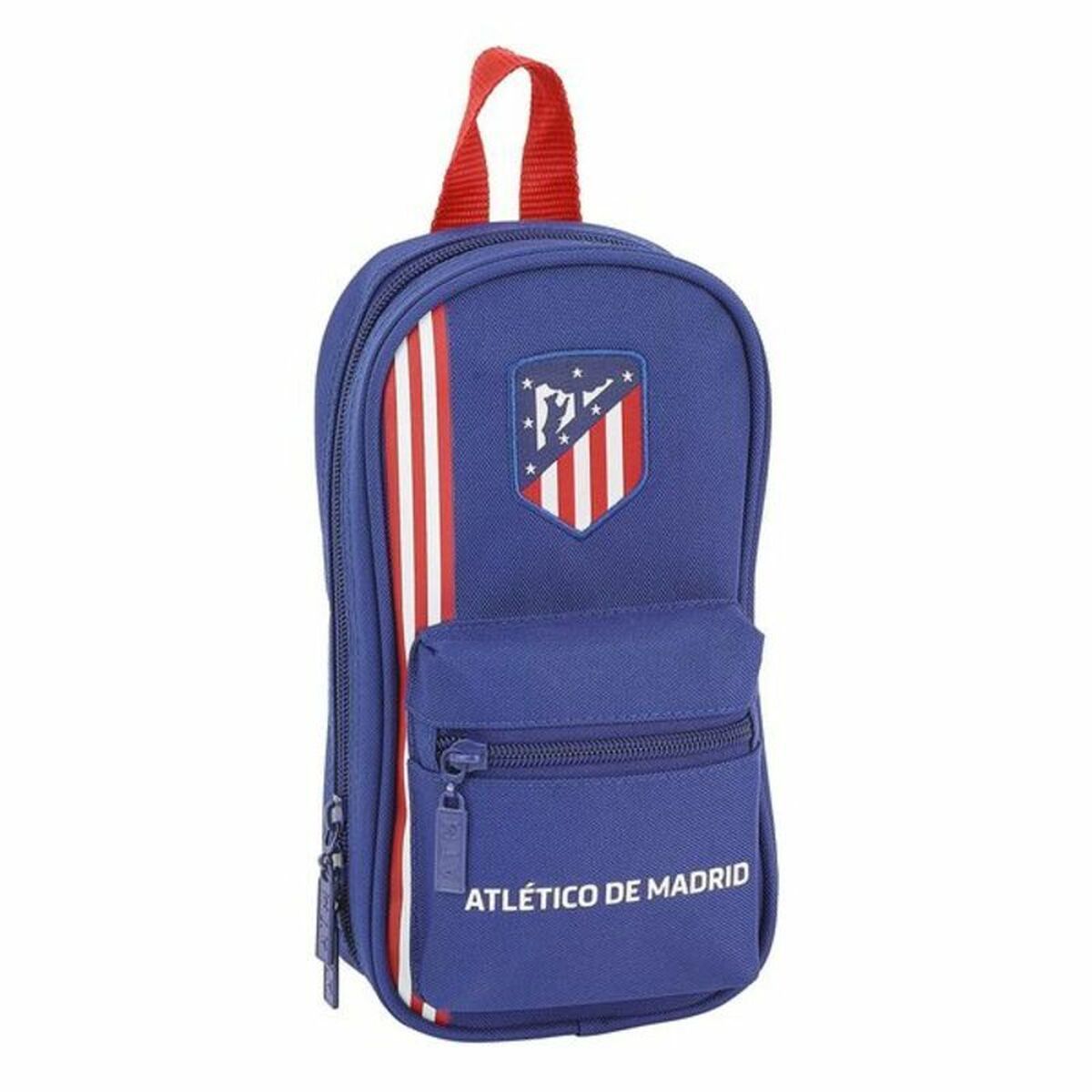 KALINDRA | BB. Backpack Pencil Case Atlético Madrid In blue Navy Blue 12 x 23 x 5 cm (33 Pieces)