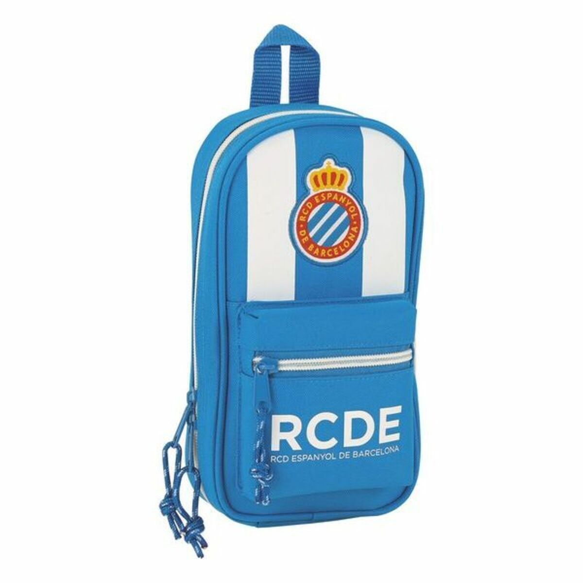 KALINDRA | BB. Backpack Pencil Case RCD Espanyol Blue White 12 x 23 x 5 cm