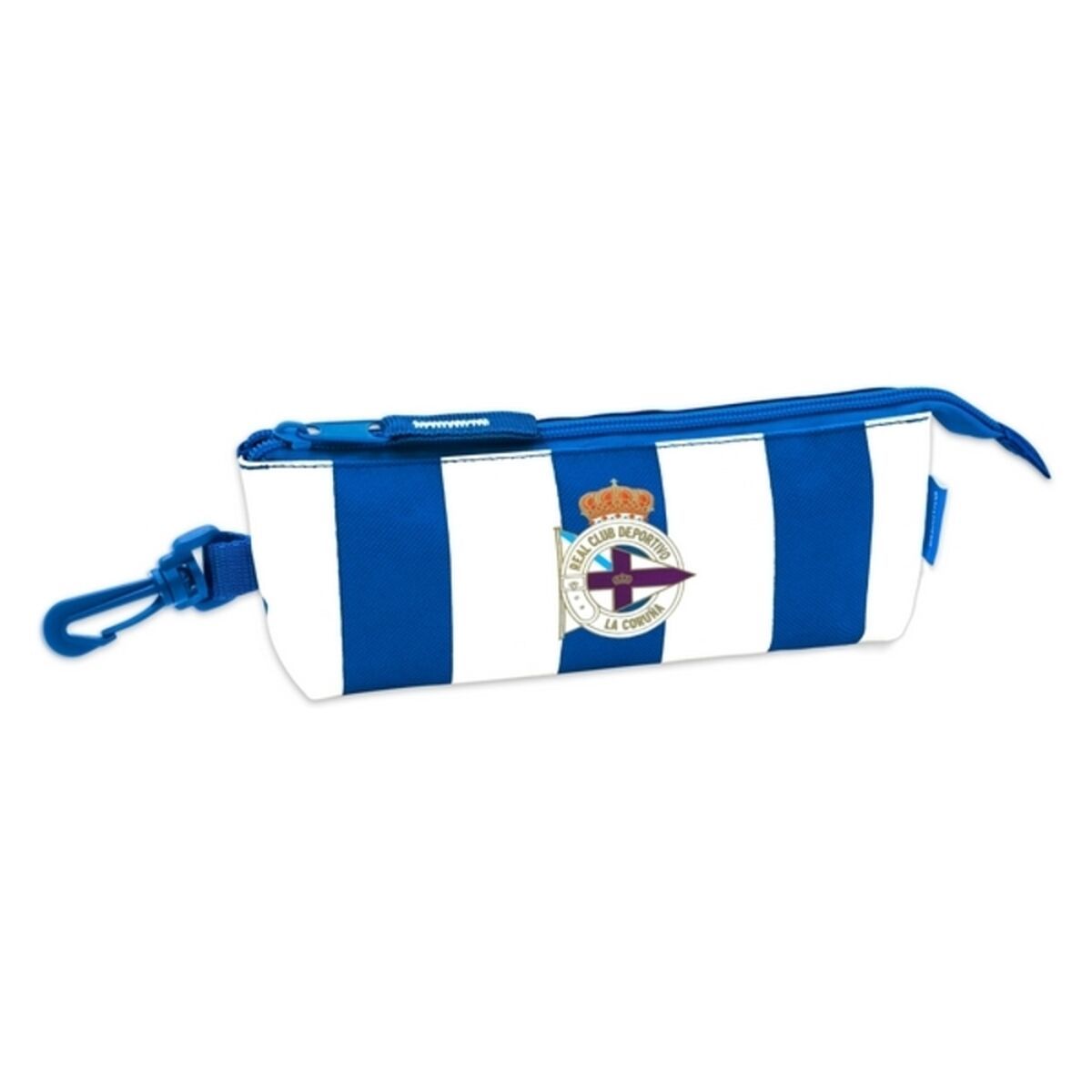 KALINDRA | BB. Holdall R. C. Deportivo de La Coruña Blue White (20 x 8.5 x 5 cm)